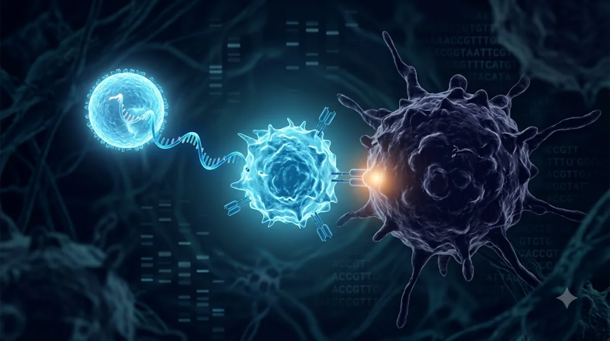 A personalized mRNA cancer vaccine just passed its first phase 3 test in melanoma, and that has never happened before
