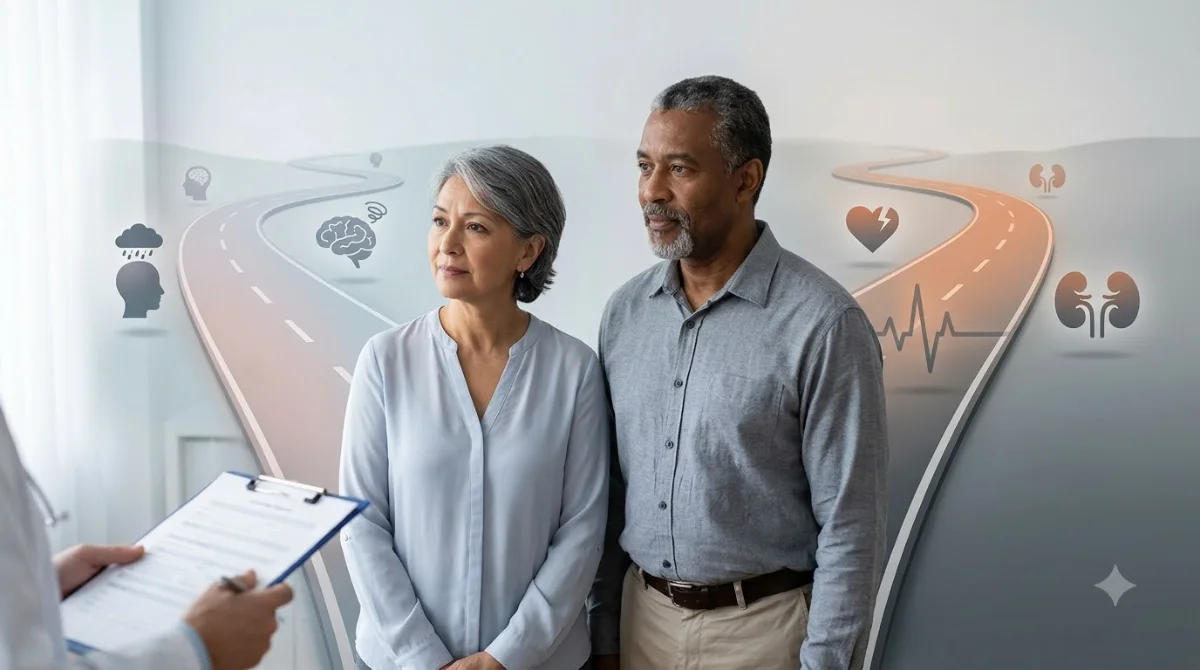 After a type 2 diabetes diagnosis, men and women get sick in different ways, and the care system treats them as if they do not